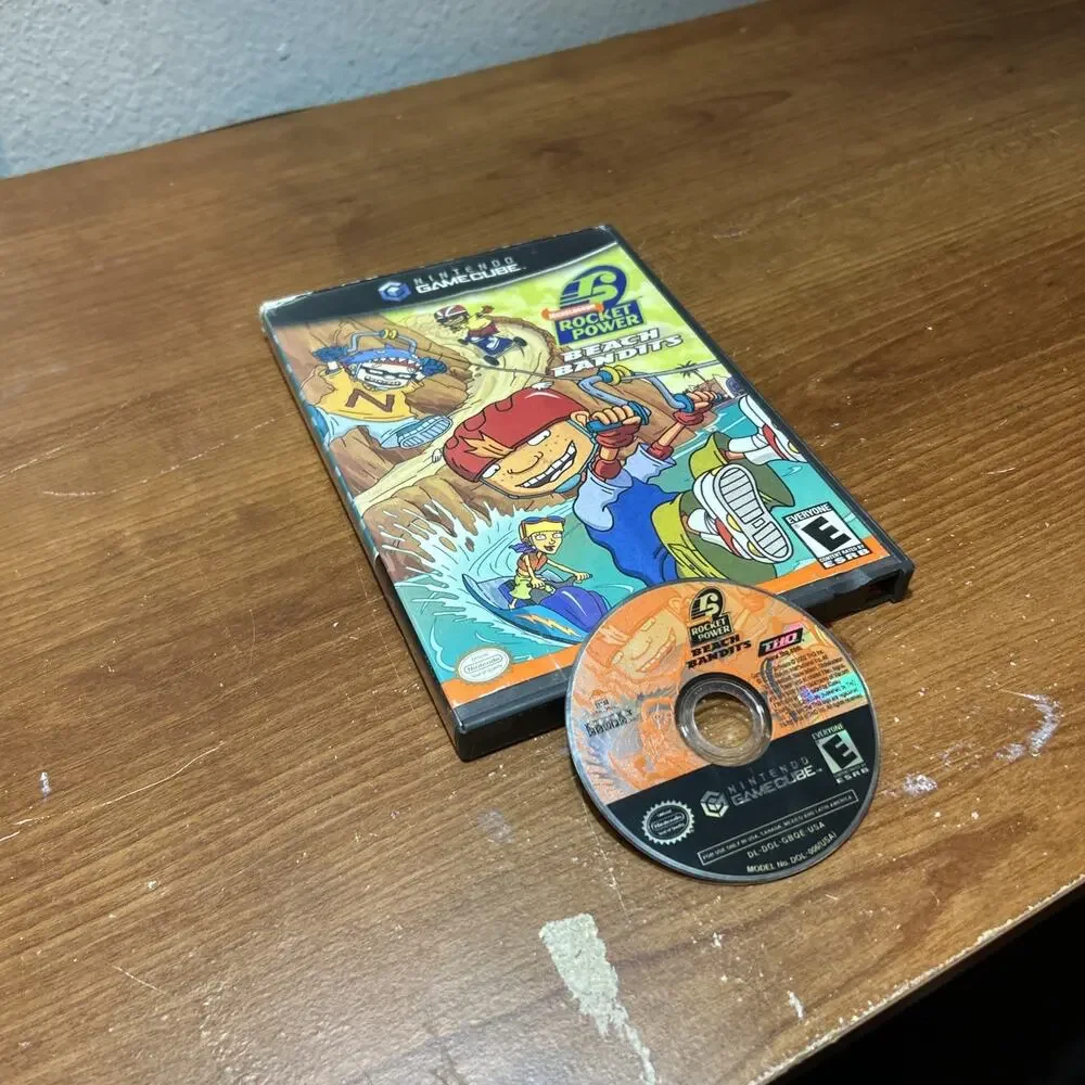 Rocket Power: Beach Bandits (Nintendo Game Cube, 2002) Free Shipping